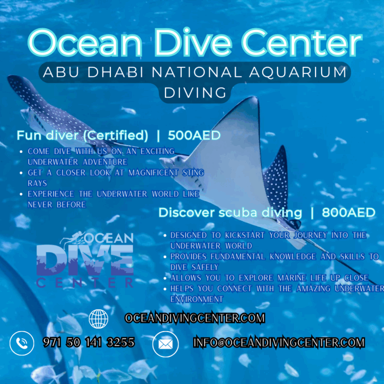 ODC Diving at the National Aquarium Abu Dhabi