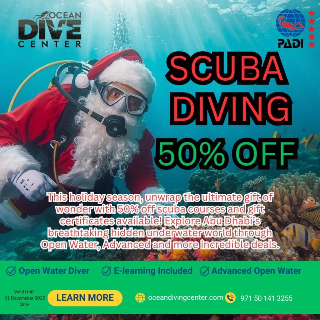 Ocean Dive Center Abu Dhabi 50% Off Promotion