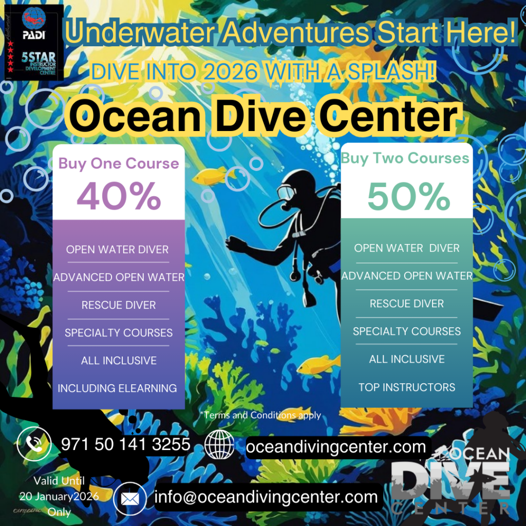 Ocean Dive Center Abu Dhabi Course Promotions