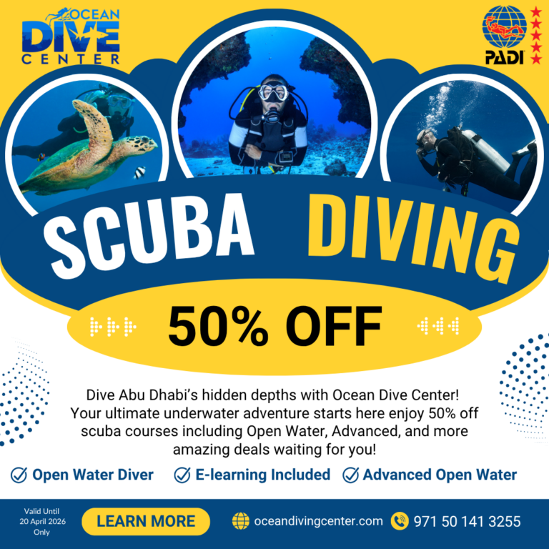 Ocean Dive Center Abu Dhabi Promotion