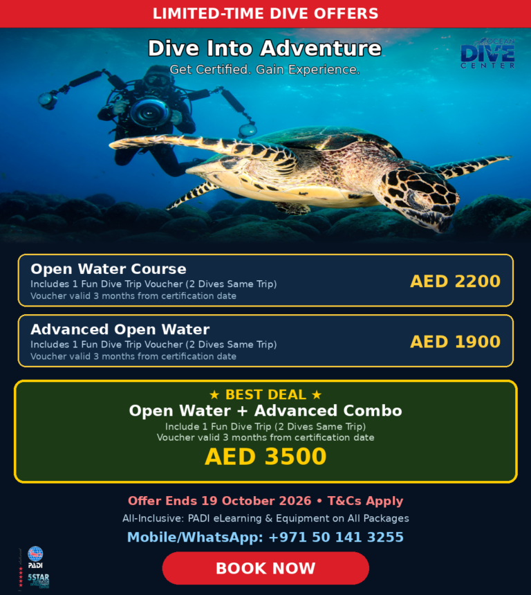 Ocean Dive Center Abu Dhabi Promo